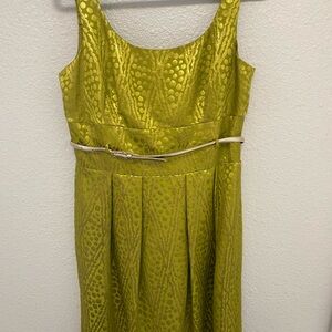 ANTONIO MELANI Green Mini Dress